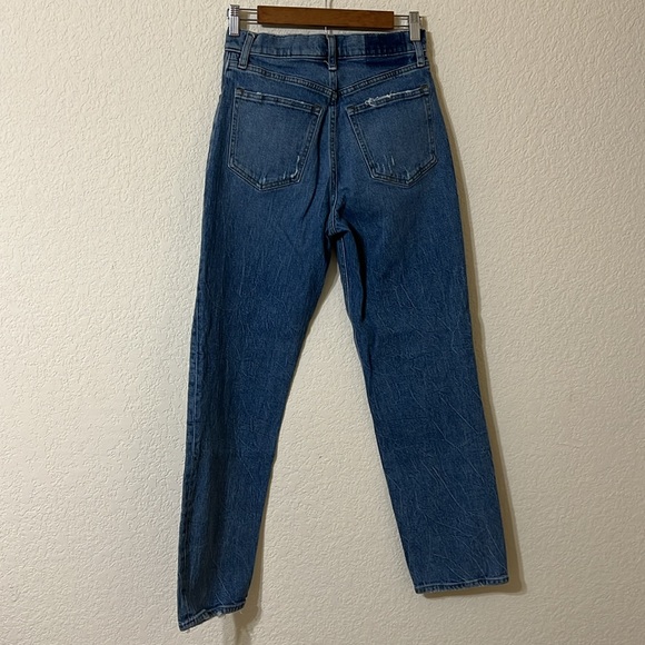 Abercrombie & Fitch | The 90s Straight Ultra High Rise Denim Jean 27 - Picture 5 of 5